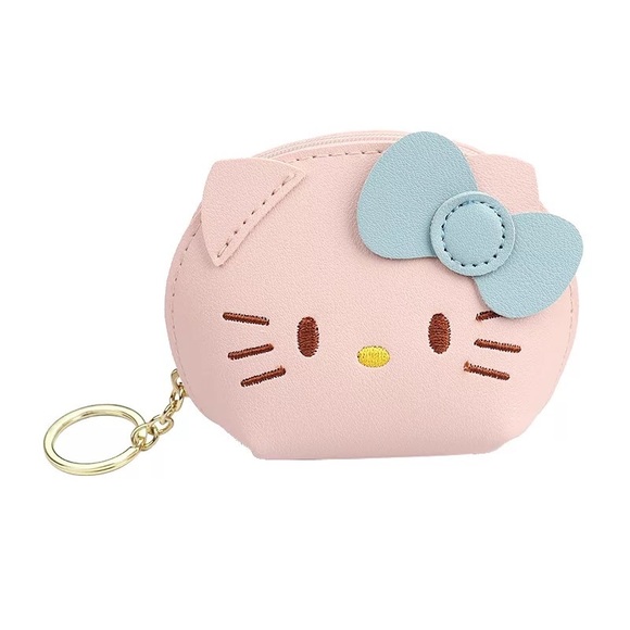 Hello kitty coin purse wallet pink cute keychain - Picture 2 of 2